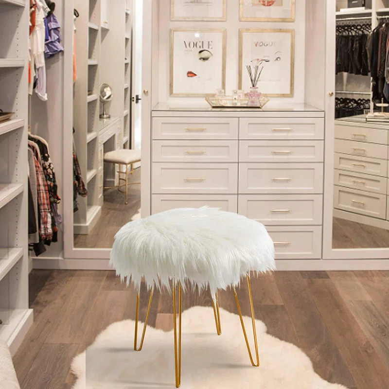 Kristian Vanity stool | Wayfair Professional