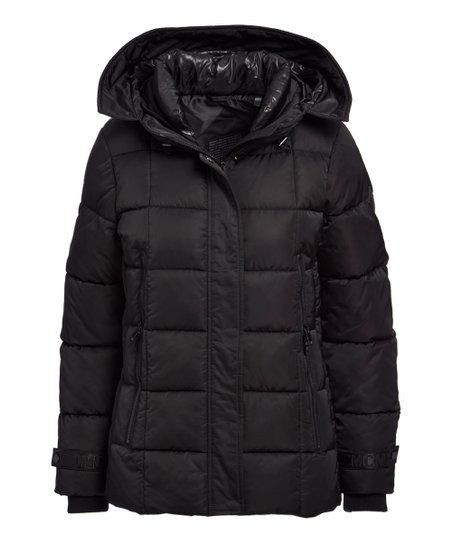 Black Puffer Coat - Women & Plus | Zulily