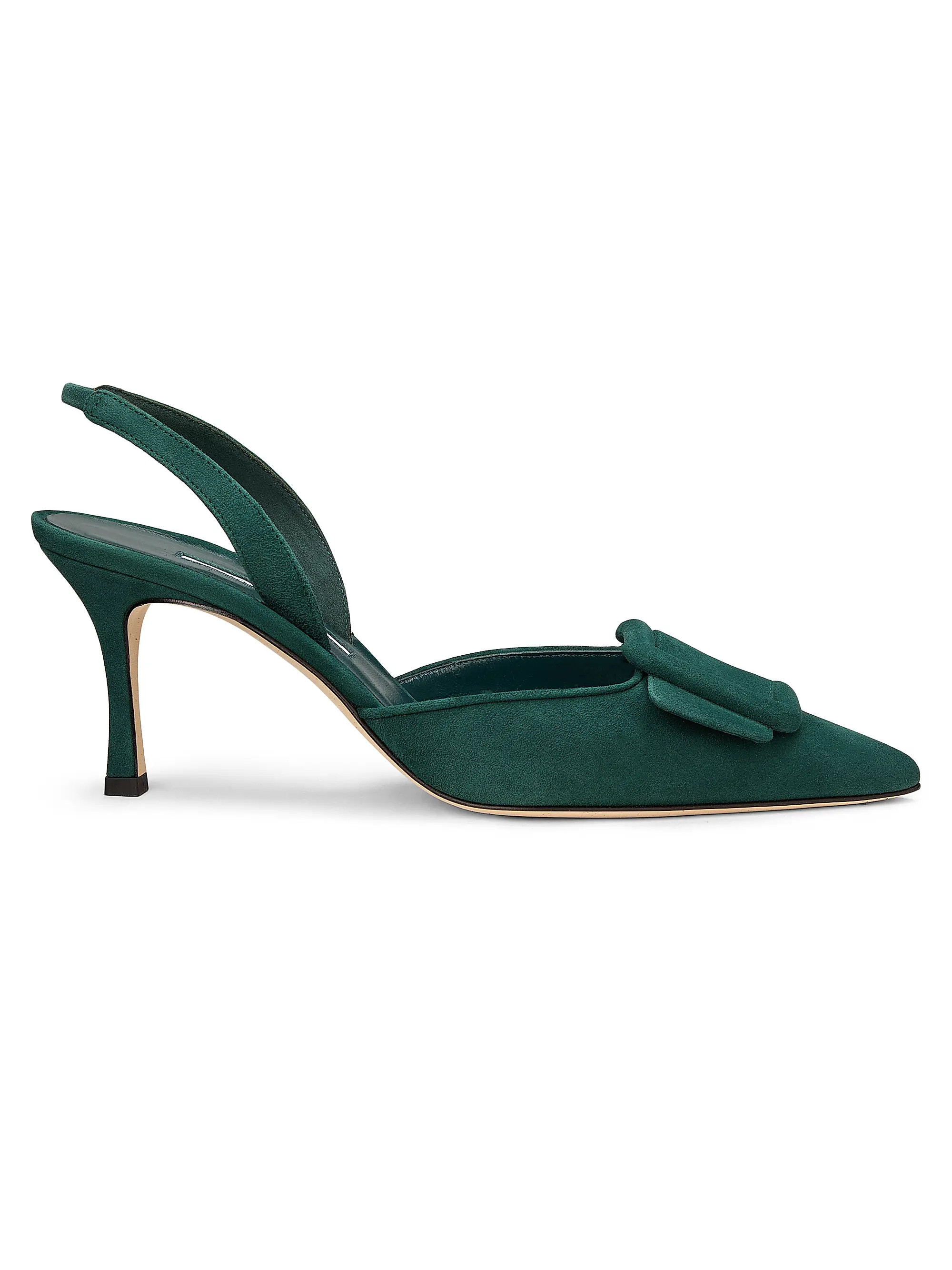 Maysli 70MM Suede Slingback Pumps | Saks Fifth Avenue