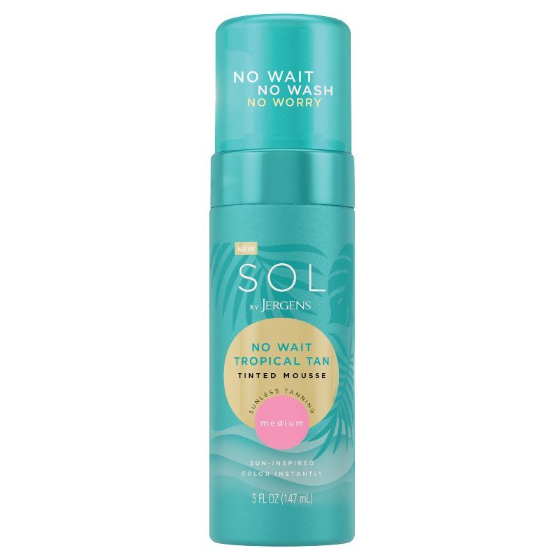 SOL by Jergens Tinted Sunless Tanning Mousse - Medium - 5 fl oz | Target