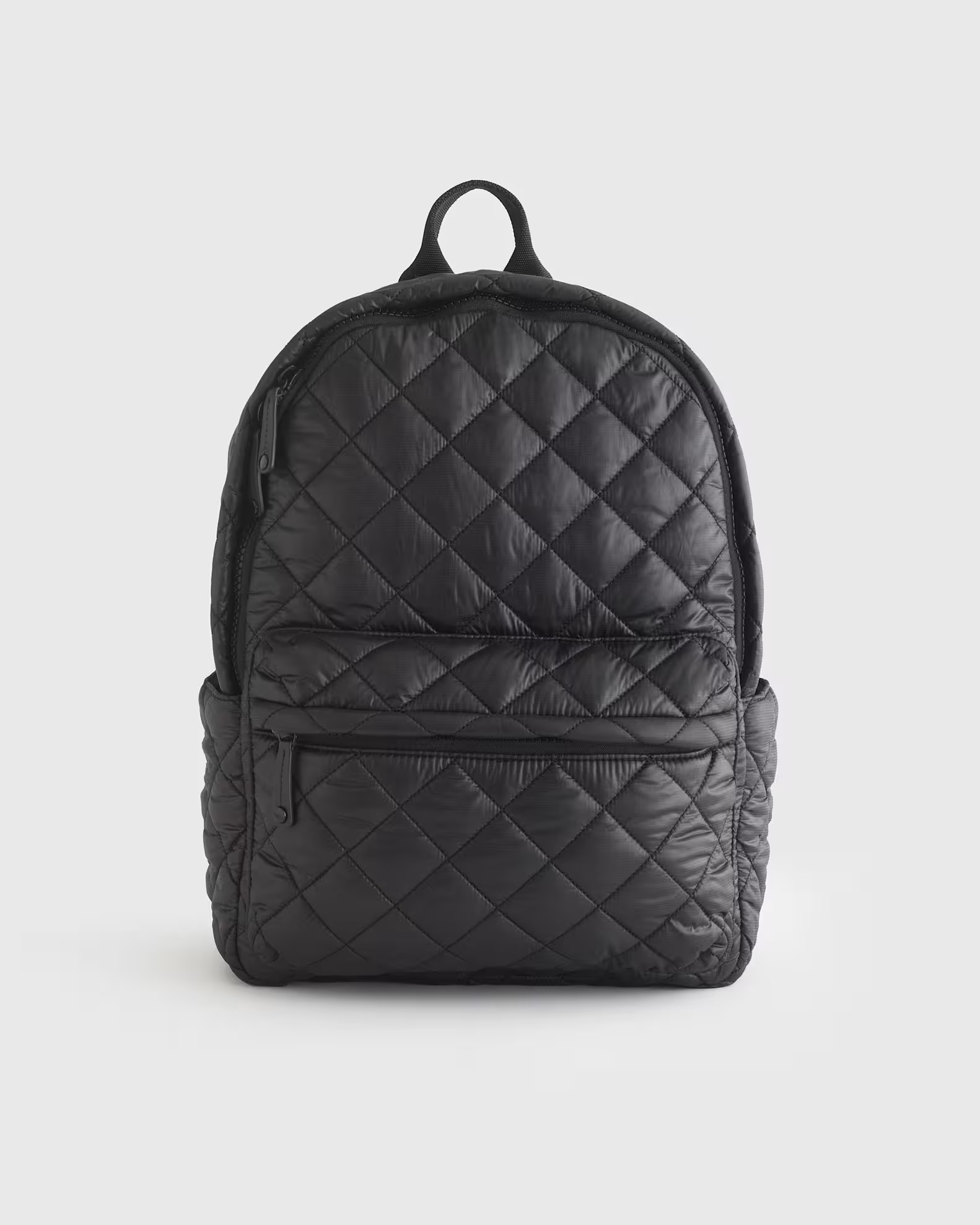 Black Transit Quilted Commuter Backpack | Quince