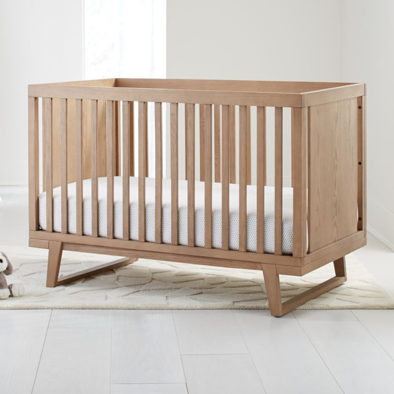 Cameron Ash Crib + Reviews | Crate and Barrel | Crate & Barrel