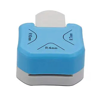 QIQQIKIN Paper Corner Rounder 3 in 1 （R4mm+R7mm+R10mm）， Punches for Crafts， Cutter ，Env... | Amazon (US)