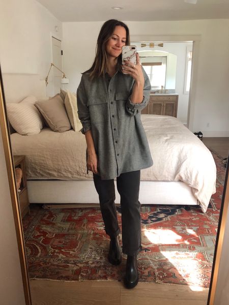 Use code LTK20 for 20% off Madewell, this weekend only!✨Medium in the button up (20 weeks bump, otherwise could probably wear a small), jeans fit TTS (not maternity, using a rubber band ha!), and literally most GORG boots ever - fit TTS.😍😍

#LTKxMadewell #LTKshoecrush #LTKbump