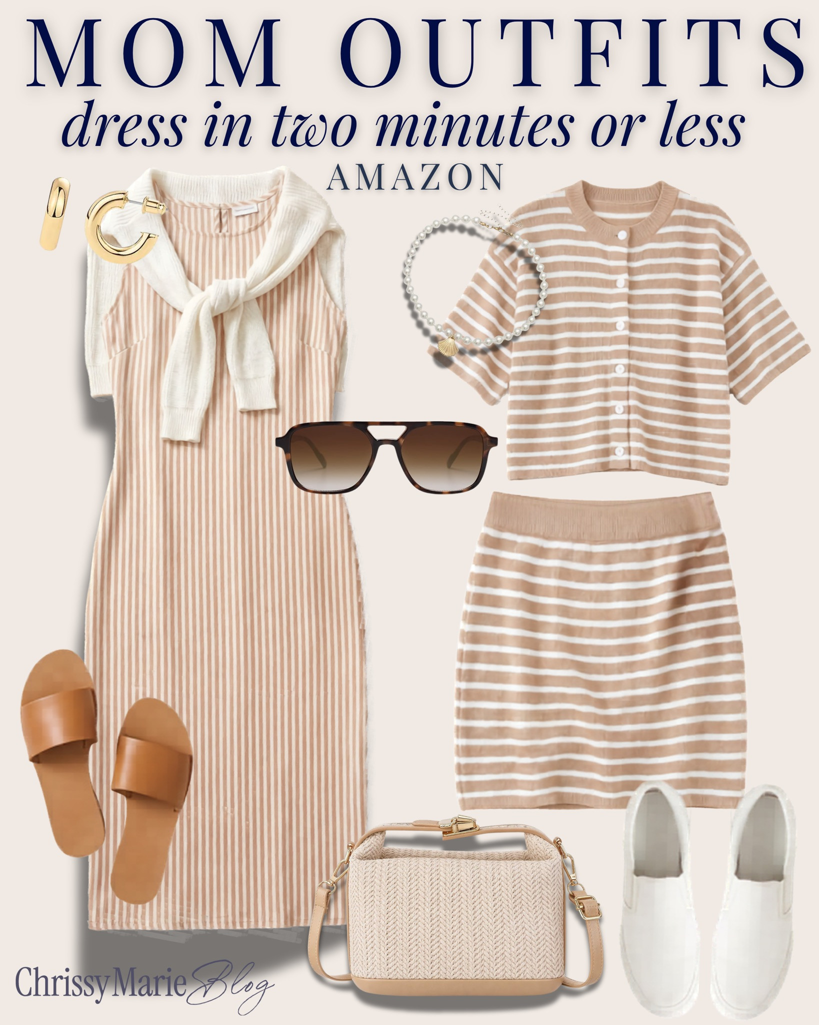 Mom outfits for the days you have two minutes to get dressed and absolutely no time for outfit drama. Easy pieces that are comfortable, pulled together, and make it look like you tried harder than you did. 

 #LTKgrwm #LTKootd #LTKmomlife