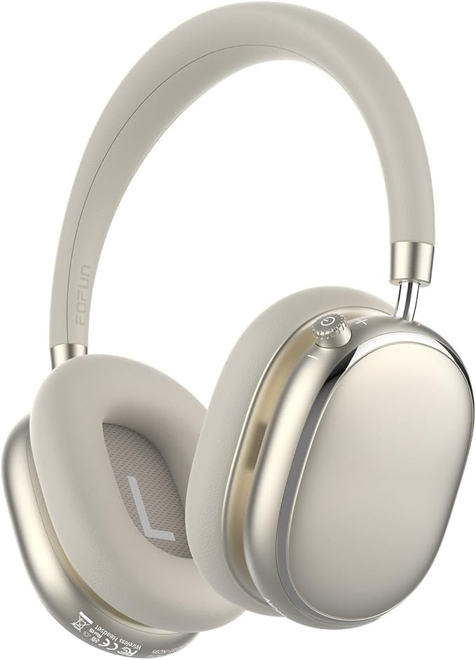 NC95 Hybrid Active Noise Cancelling Headphones with Knob Control, 120H Playtime Over Ear Headphon... | Amazon (US)