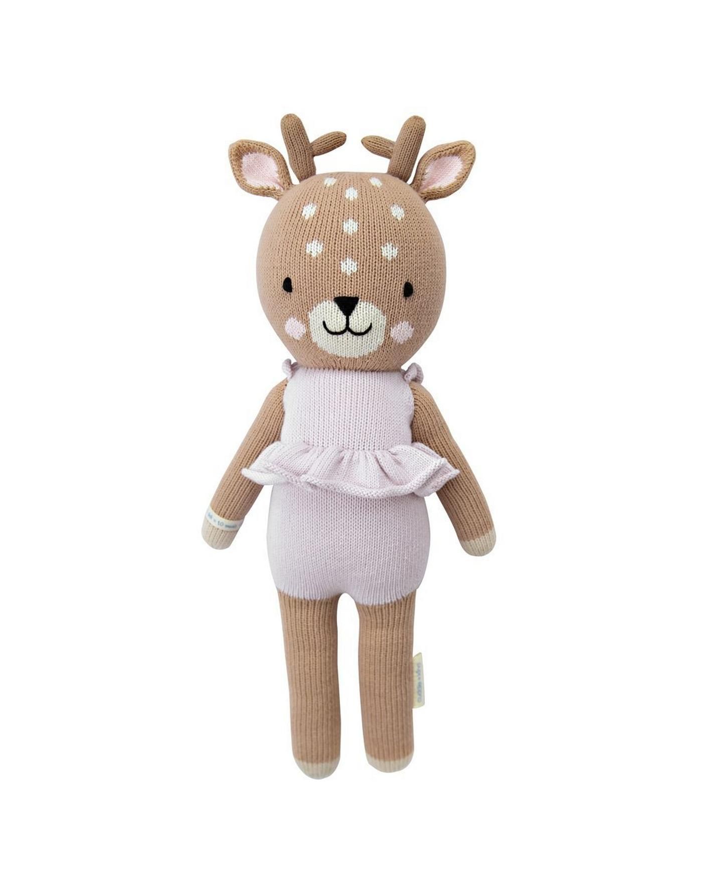 Cuddle + Kind Small Violet Fawn Doll | Janie and Jack