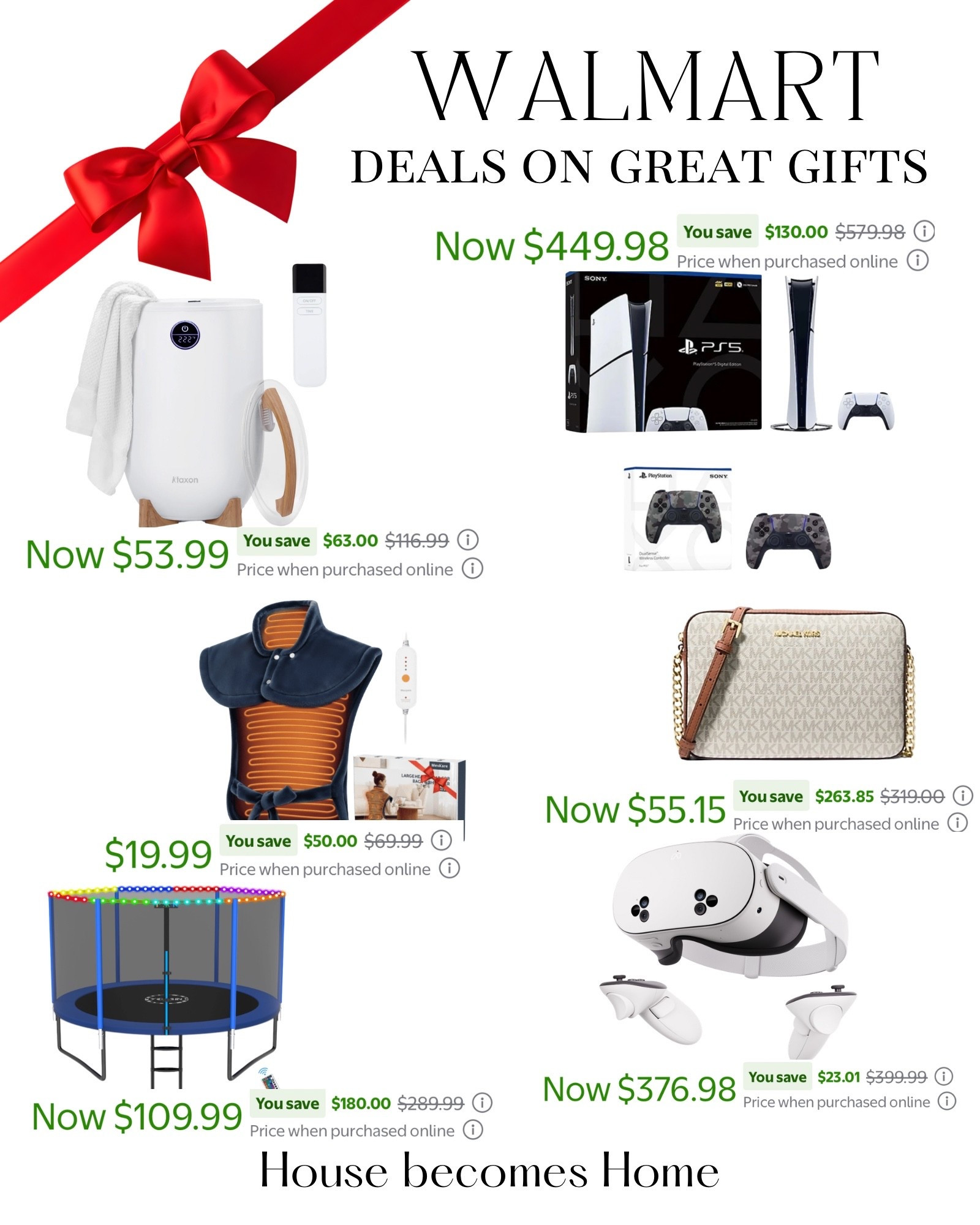 Walmart deals on great gift ideas! 

#LTKGiftGuide #LTKHoliday #LTKSeasonal