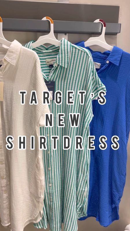 New shirtdress at Target

#LTKfindsunder50 #LTKstyletip #LTKover40