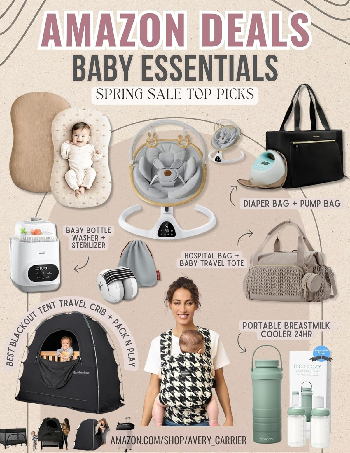 Guava Lotus Travel Crib with Lightweight Backpack Design | Certified Baby Safe Portable Crib | Fo... | Amazon (US)