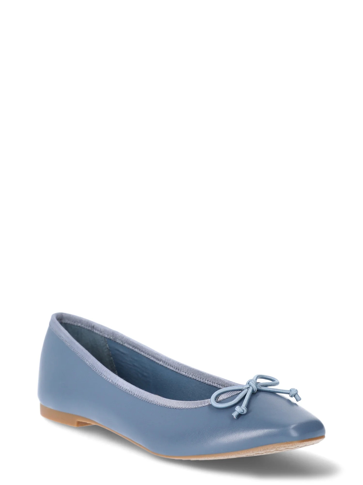 Time and Tru Women's String Bow Ballet Flats, Sizes 6-11 | Walmart (US)