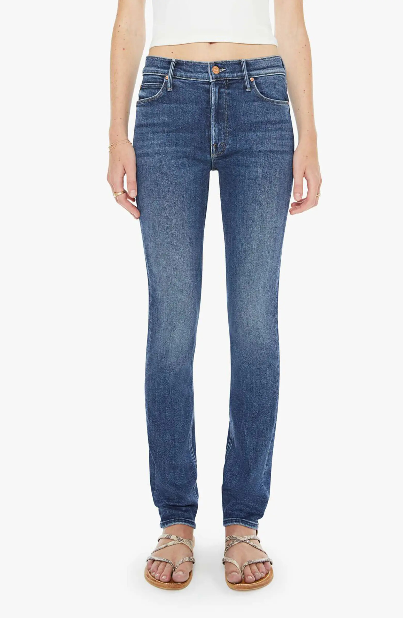 The Mid Rise Dazzler Skimp Straight Leg Jeans | Nordstrom