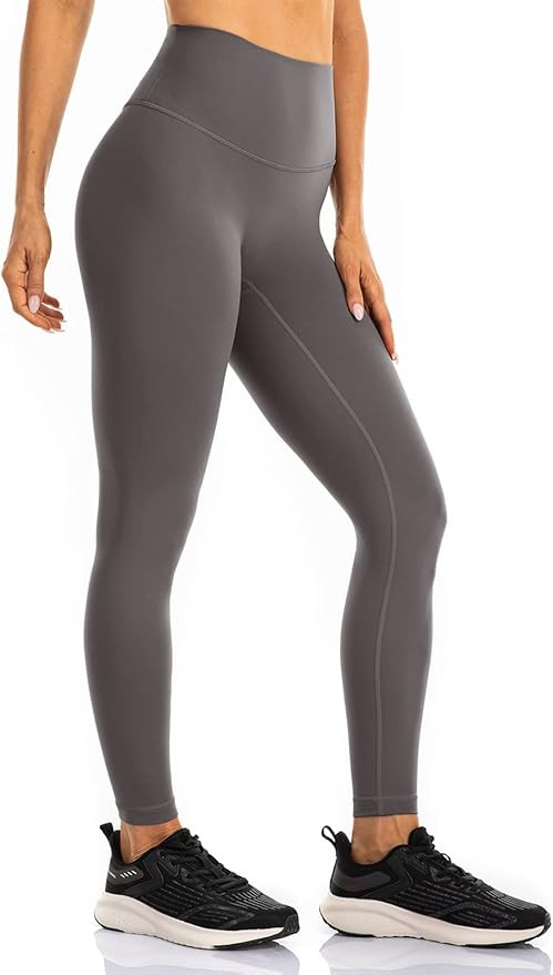 Ukaste Women's Studio Essential High-Rise Yoga Leggings 19" / 24" / 25" - Naked Feeling Workout A... | Amazon (US)