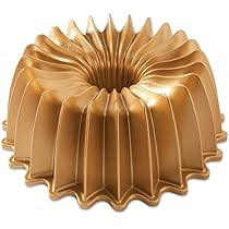 Nordic Ware Brilliance Bundt, 10 Cup, Gold | Amazon (US)