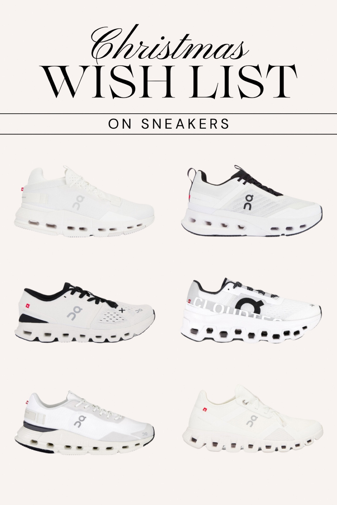 ON Running, Gift Guide, Sneakers, Tennis Shoes, REVOLVE

#LTKGiftGuide #LTKFitness #LTKActive #LTKShoeCrush