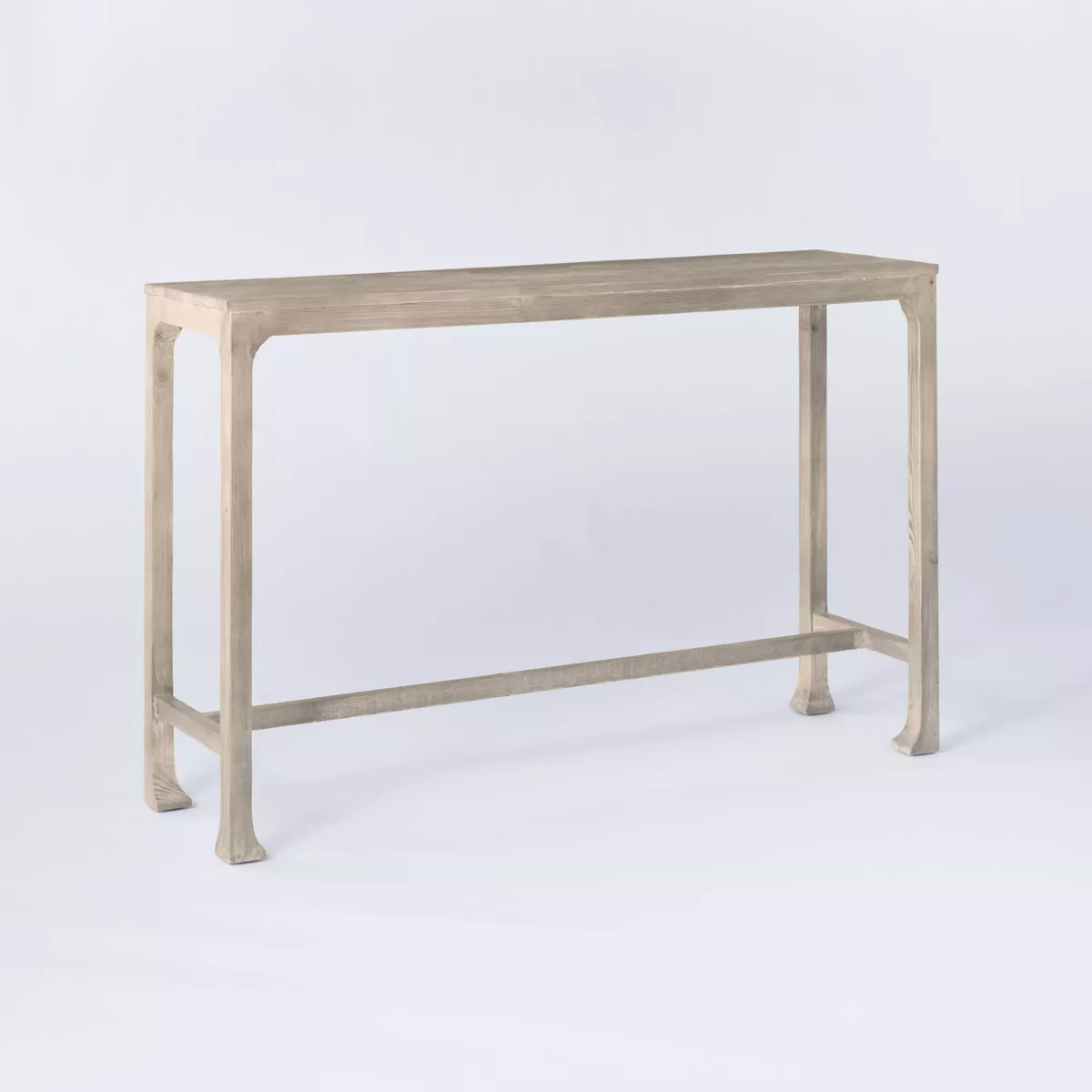 Belmont Shore Curved Foot Console Table Knock Down Natural - Threshold™ designed with Studio Mc... | Target