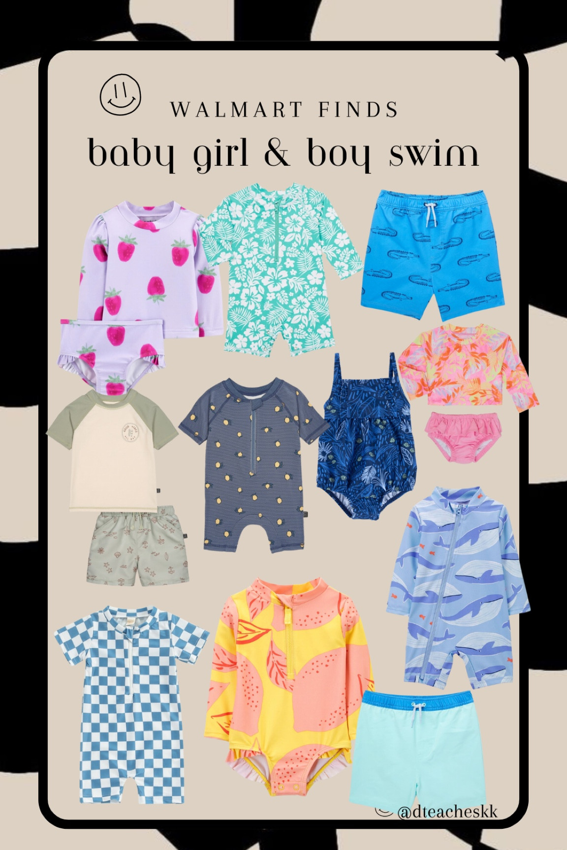 Baby swim for boys and girls from Walmart! Some super cute styles this year 🥹🌸🌊🩳

#LTKSwim #LTKSeasonal #LTKBaby