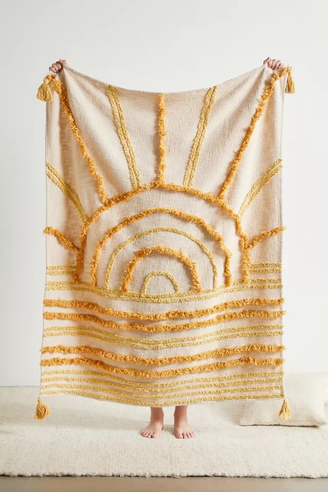 Modern Ray Throw Blanket | Urban Outfitters (US and RoW)