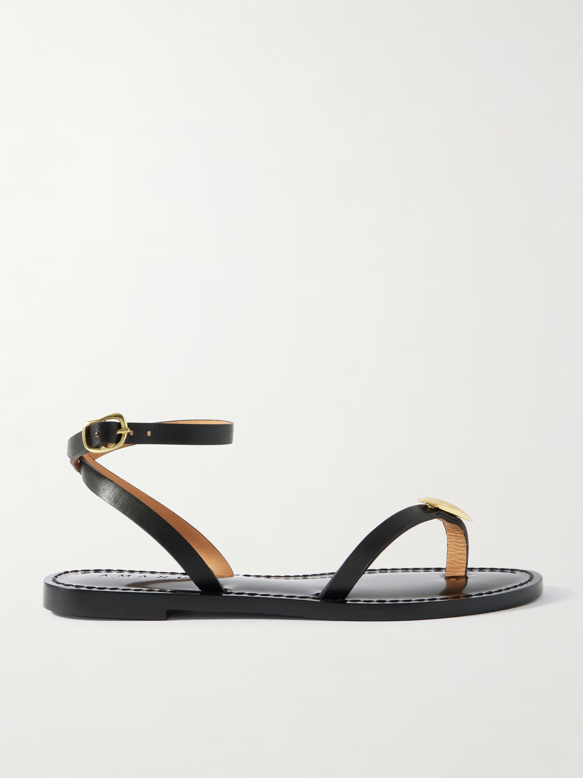 The Senegal embellished leather sandals | NET-A-PORTER APAC