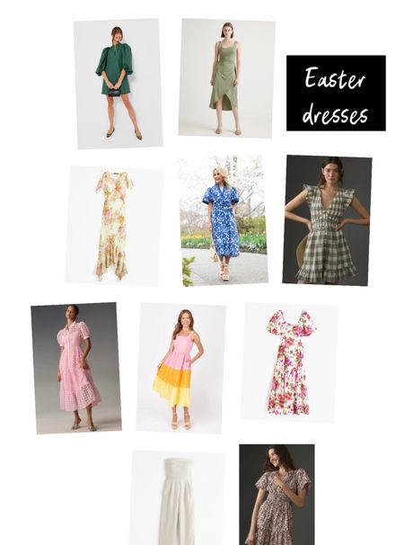 Easter dresses we love! 

#LTKstyletip #LTKfindsunder100 #LTKSeasonal