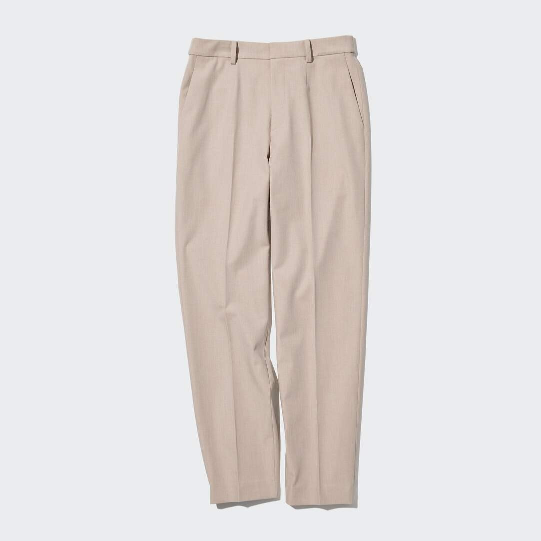 Smart Ankle Length Trousers | UNIQLO (UK)