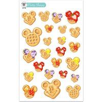 Mickey Waffles Stickers | Etsy (US)