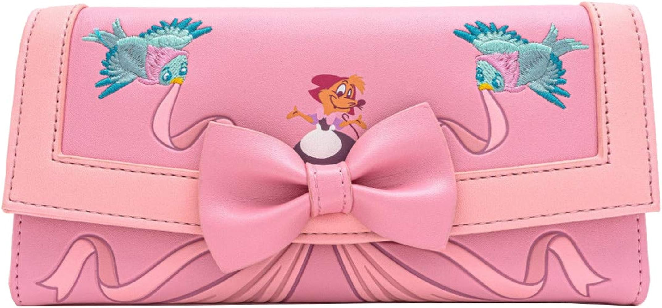 Loungefly x Disney Cinderella 70th Anniversary Pink Dress Flap Wallet | Amazon (US)