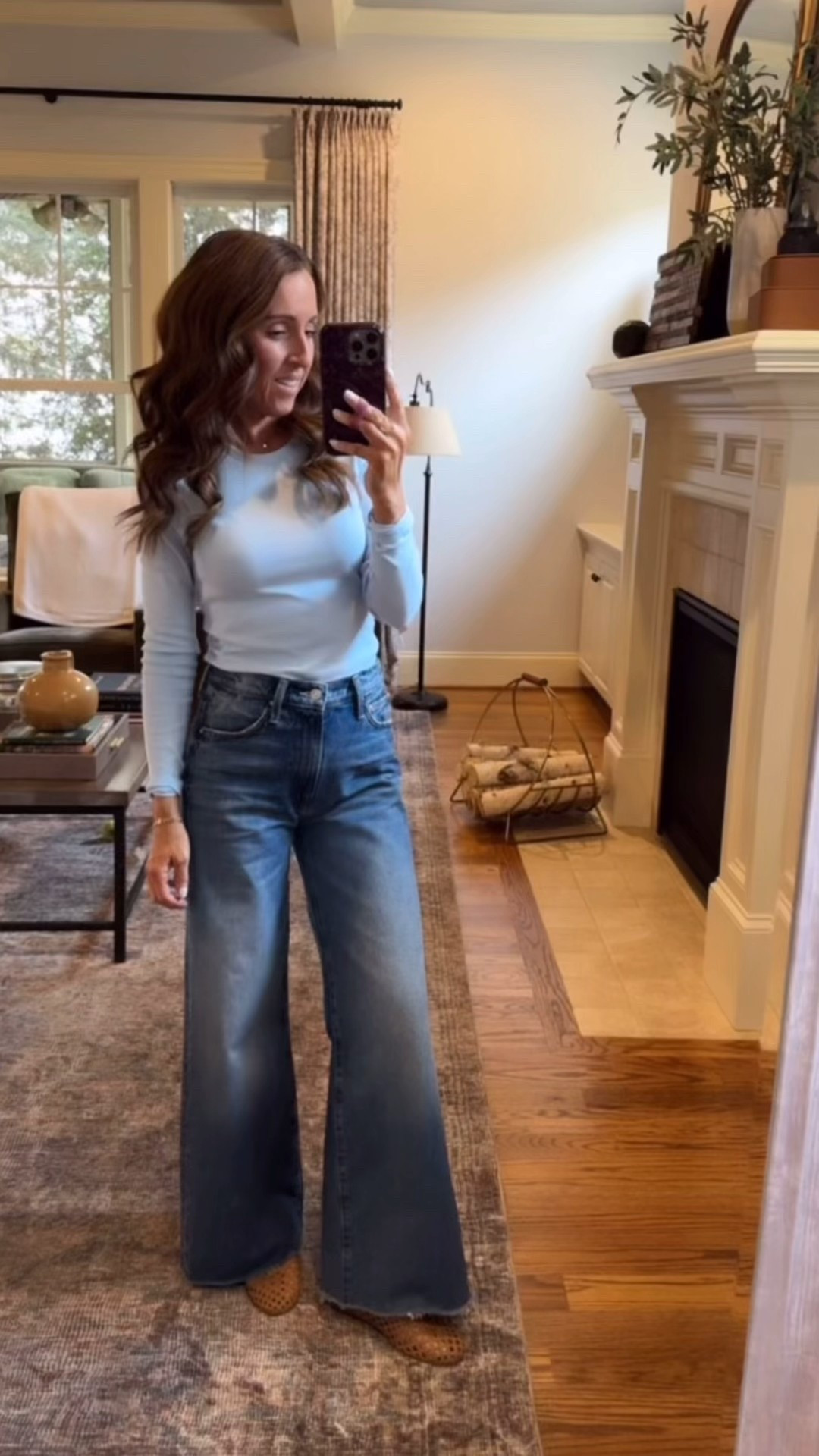 Favorite ribbed long sleeve Homestretch tee. Aritzia tee. Basic tee. MOTHER ditcher roller jeans. Jeans & a tee outfit. 
Tee S. Jeans down 1 size, 24. Shoes TTS

#LTKOver40 #LTKootd #LTKSeasonal