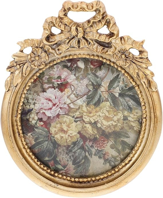 ABOOFAN European Retro Bow Photo Frame Vintage Frame Family Picture Frame Unique Picture Frames P... | Amazon (US)