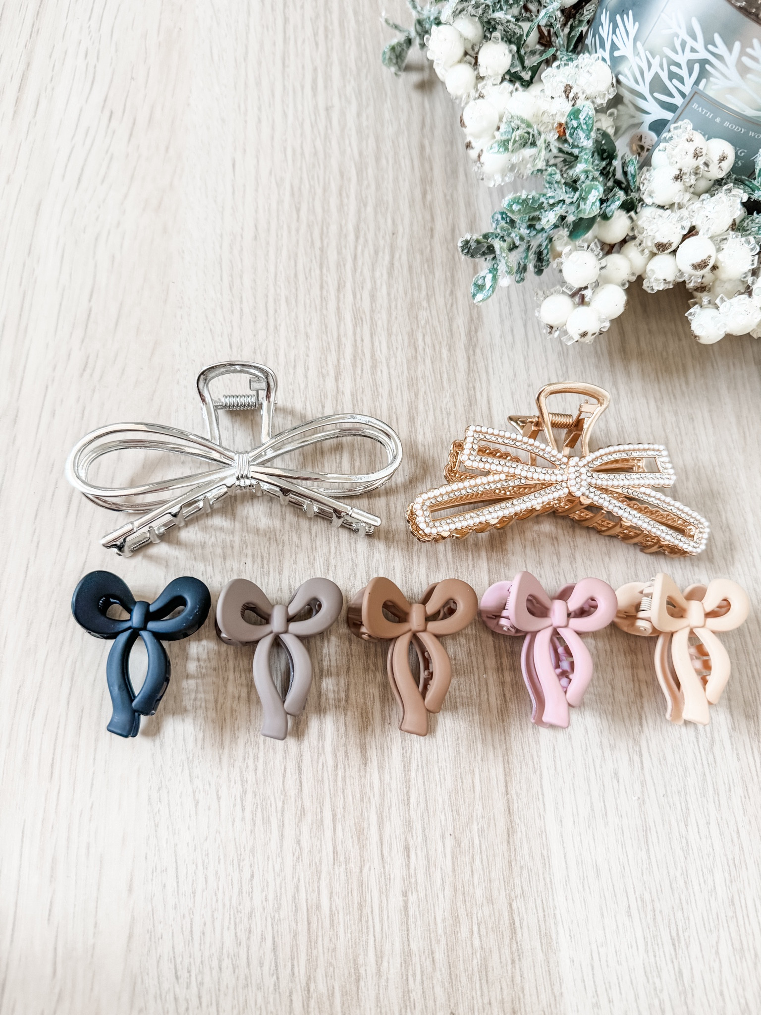 Bow shaped hair claw clips, perfect stocking stuffers for the girlies! 

|Gifts for her | 

#LTKHoliday 

#LTKSeasonal #LTKGiftGuide