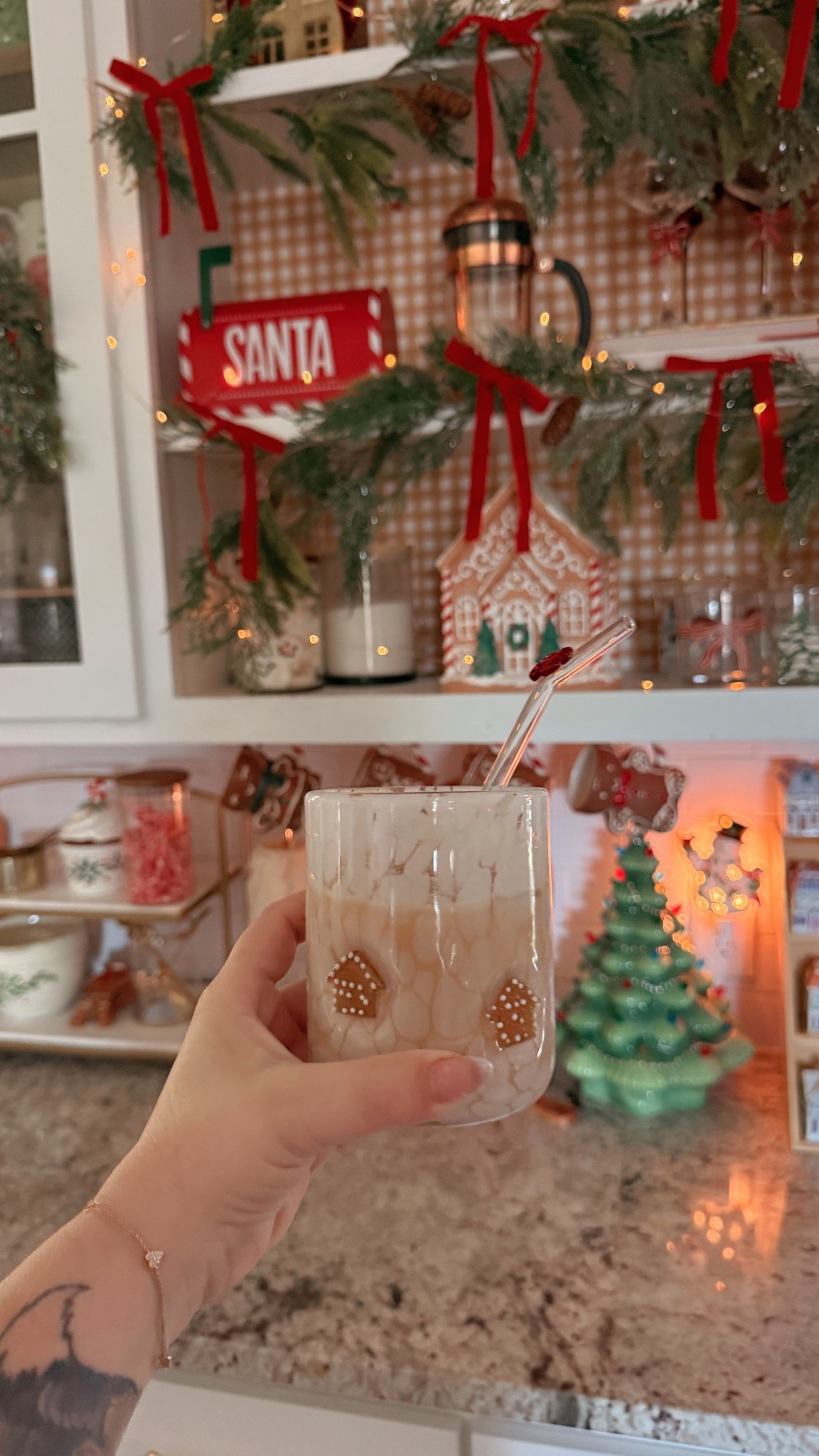 Christmas kitchen decor