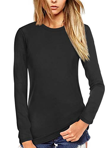 Beluring Women Shirt Short Sleeve Crew Neck Summer Soft Long TshirtsTee Tops Blouse | Amazon (US)