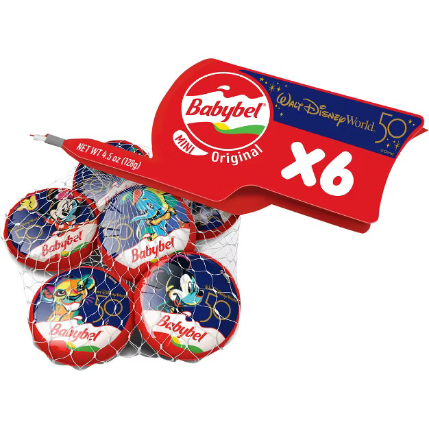 Mini Babybel Original Semisoft Cheeses - 6ct | Target