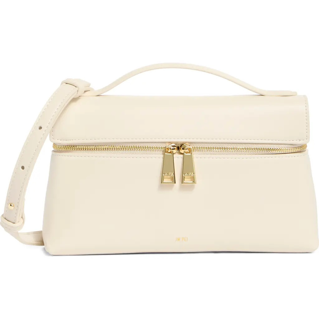JW PEI Thea Faux Leather Top Handle Bag in White at Nordstrom | Nordstrom
