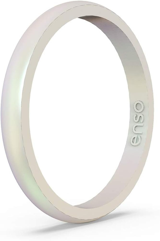 Enso Rings Halo Legend Silicone Ring - Made in The USA - an Ultra Comfortable, Breathable, and Sa... | Amazon (US)