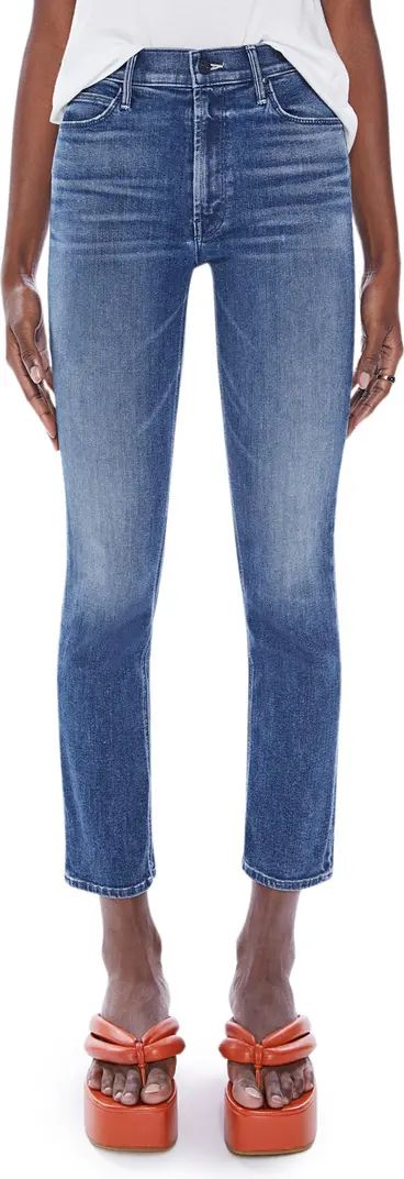 The Dazzler High Waist Ankle Straight Leg Jeans | Nordstrom