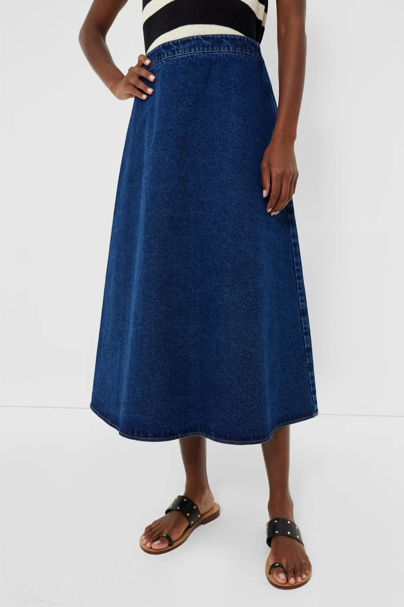 Denim Britt Skirt | Tuckernuck (US)