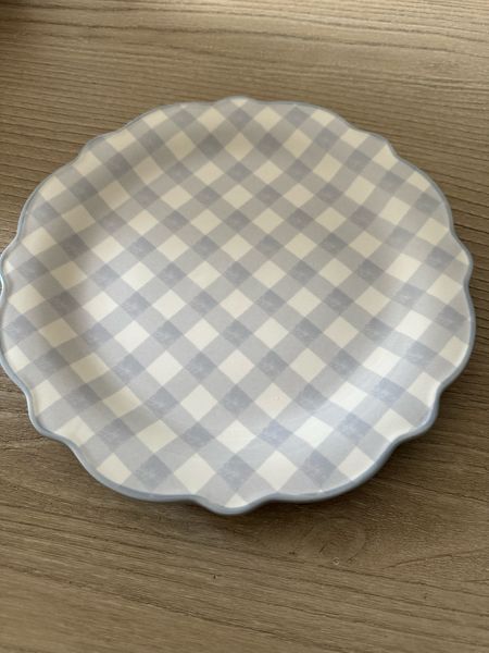 Cutest gingham plate 😍. Couldn’t resist  

#LTKHome