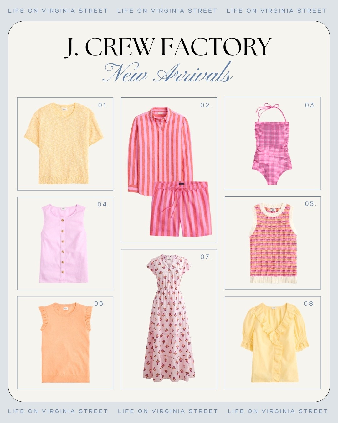 JCrew Factory new arrivals 🙌🏻🙌🏻

#LTKMothersDay #LTKootd #LTKSeasonal