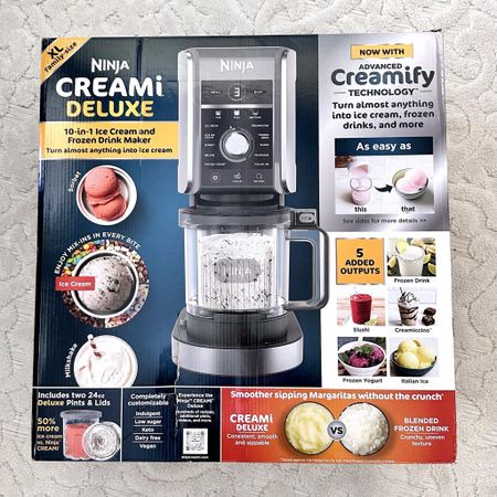 🔥 OMG! RUN! $157ish for Creami Deluxe with a SUPER STACK 👇! Also works on other Home purchases as well!!! The Creami Deluxe has bigger containers and a couple extra settings compared to the creamy! (#ad)

#LTKSaleAlert #LTKSeasonal #LTKHome