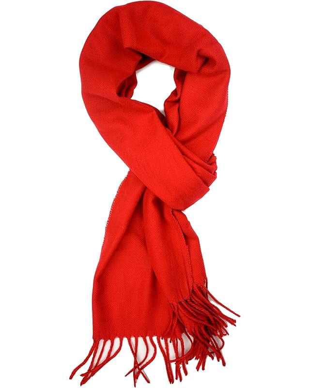 Calvin Olivia Cashmere Feel Scarf Soft Winter Ombre Nova Buffalo Tartan Tweed Houndstooth Plaid G... | Amazon (US)