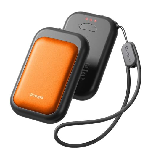 OCOOPA Magnetic Rechargeable Hand Warmers 2 Pack, Card-Style Electric Hand Warmer 5000mAh, Pocket Portable Hands Heater, UL Certified, 3 Heat Settings, Tech Gifts for Men, Purse Must Haves, UT4 Young | Amazon (US)