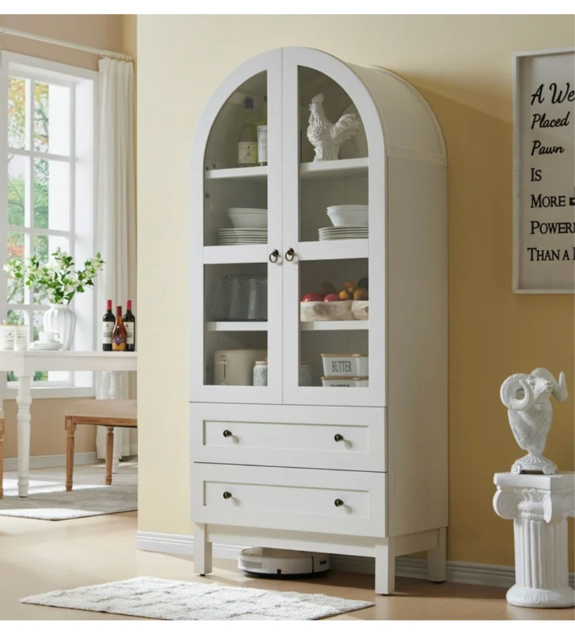 Walmart Cabinet under $300/Arched cabinet 

#LTKU #LTKStyleTip #LTKHome