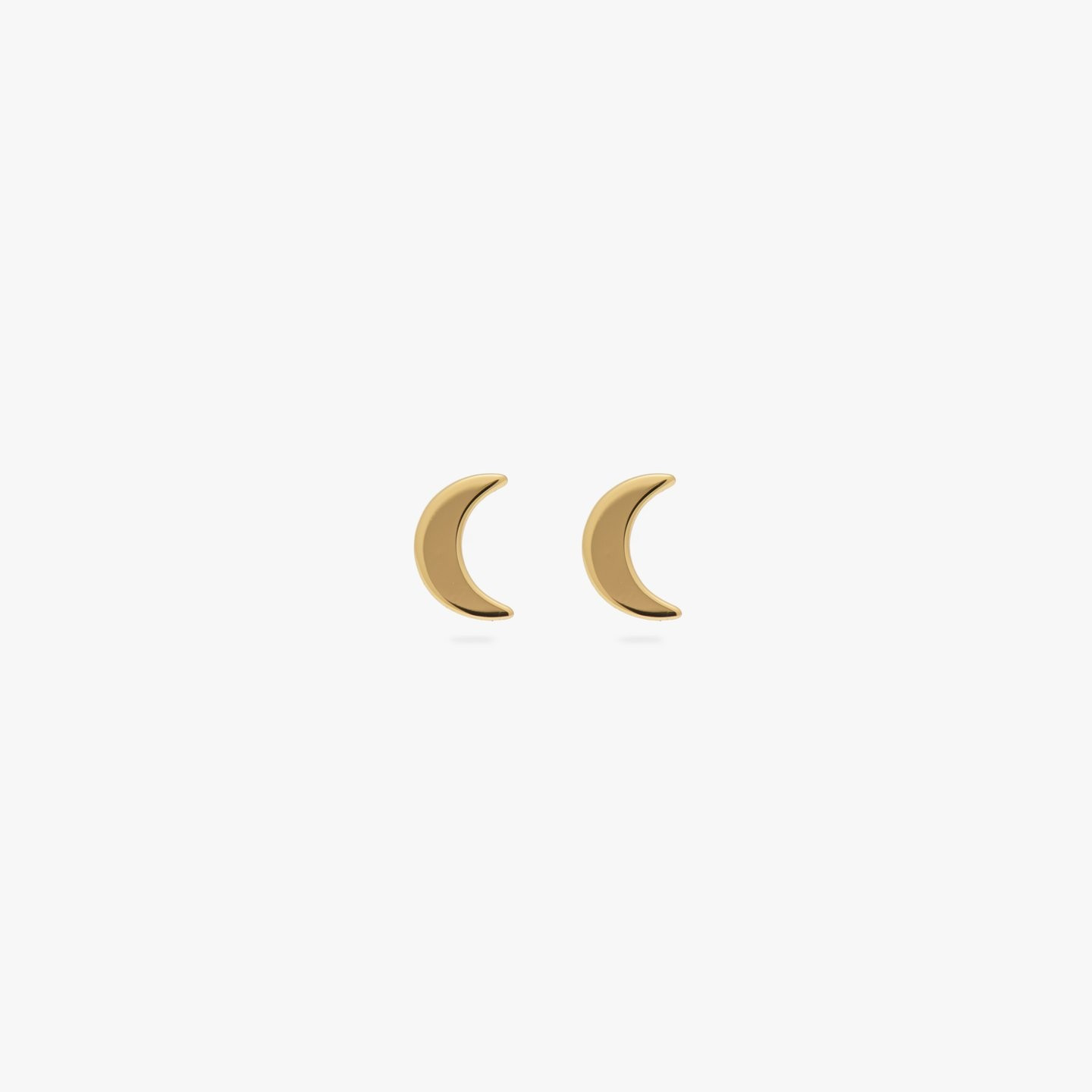 Small Moon Stud | Studs
