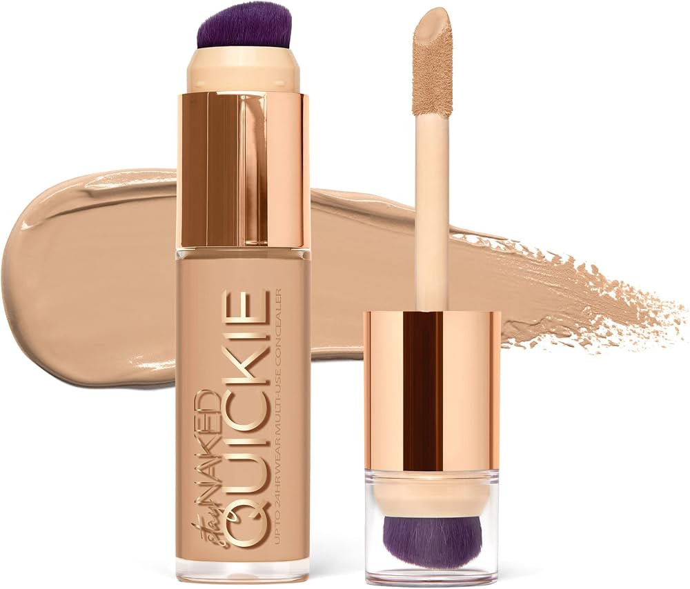 Urban Decay Quickie 24HR Multi-Use Full Coverage Concealer – Waterproof – Dual-Ended with Br... | Amazon (US)