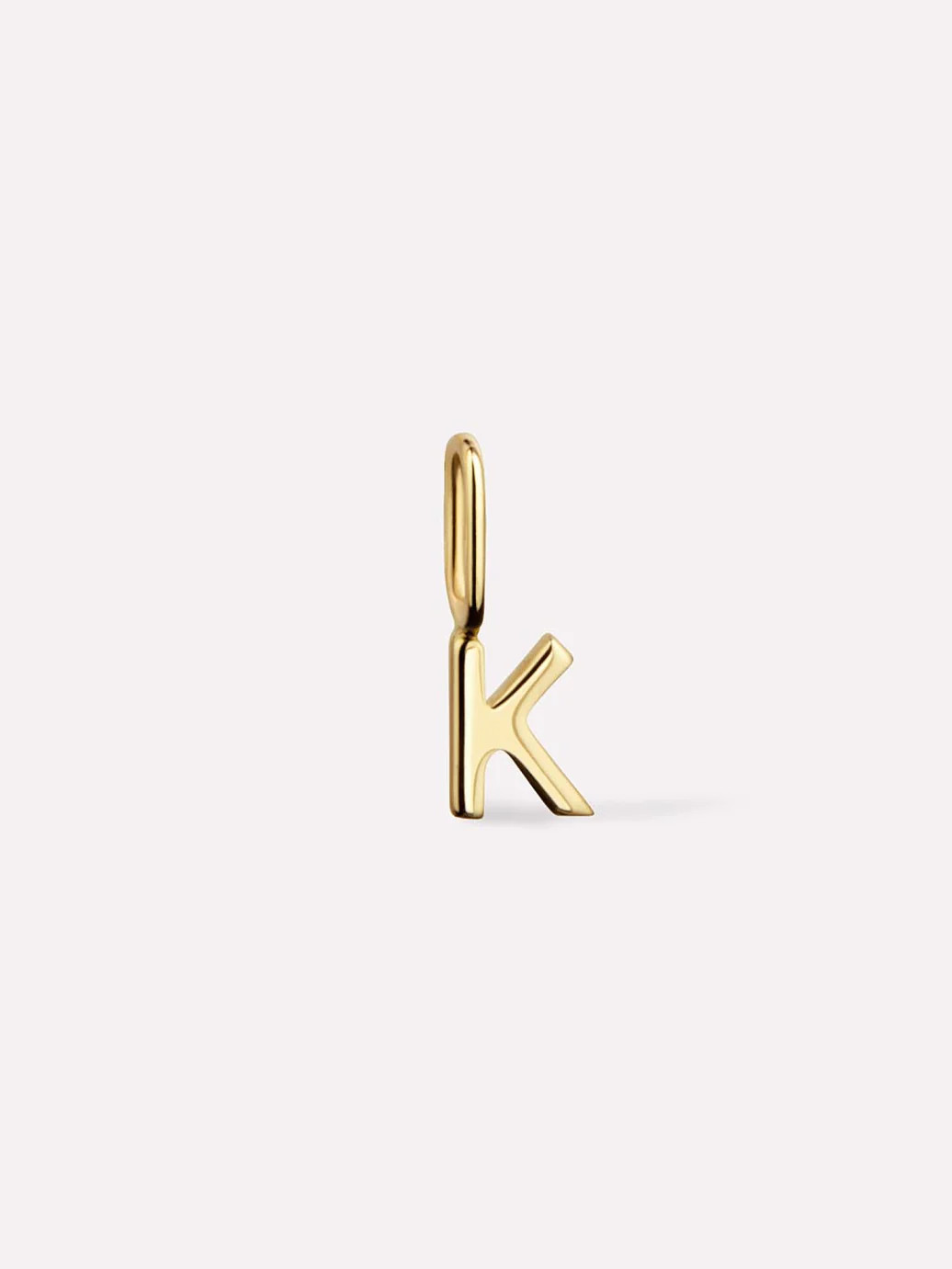 Gold Pendant - Gold Letter Charm | Ana Luisa