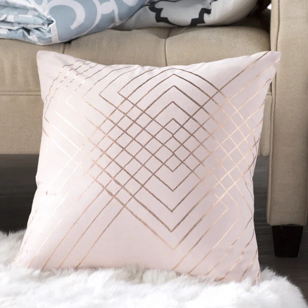 Maximilian Cotton Throw Pillow Cover | Wayfair North America