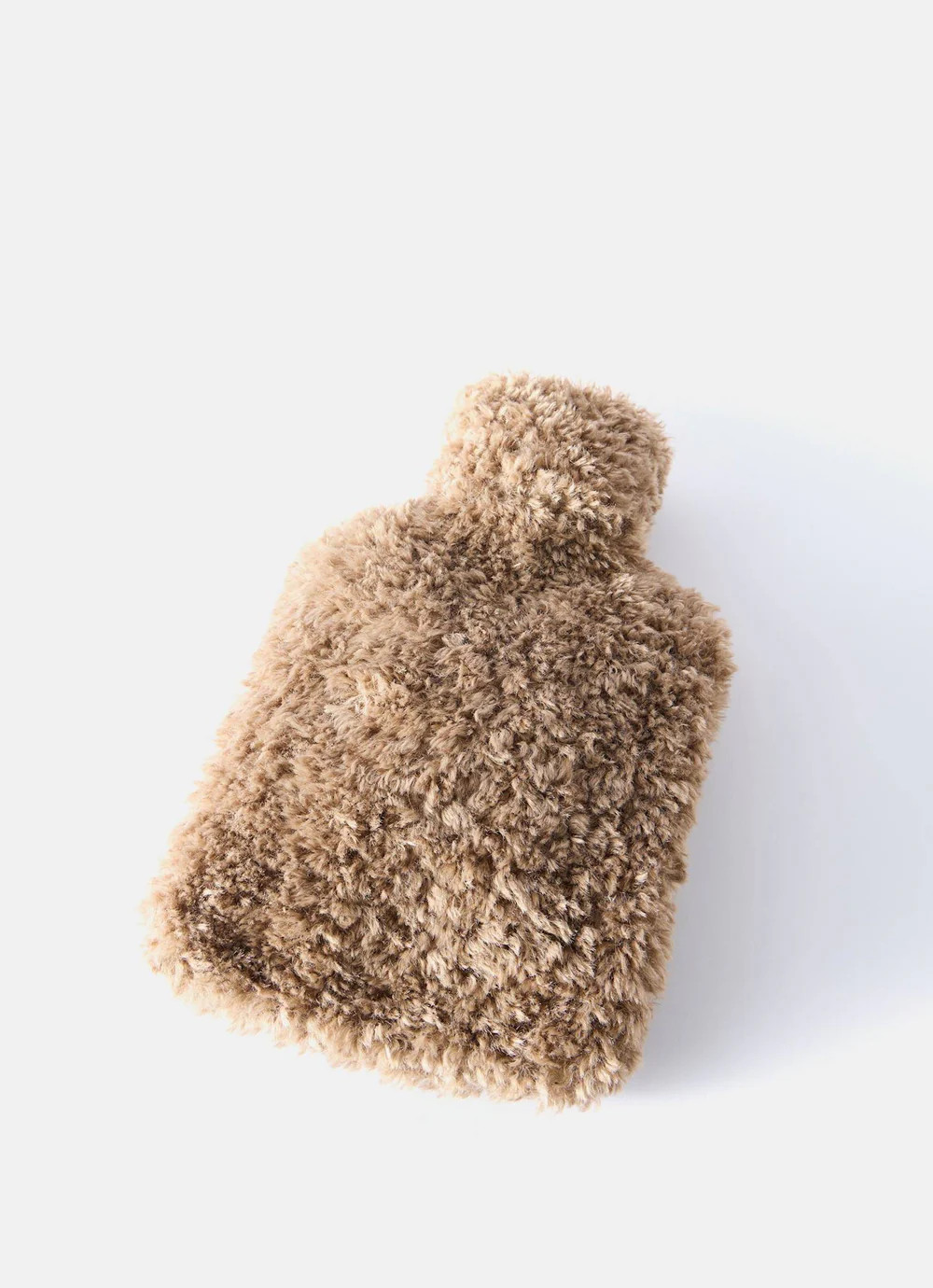 Neutral Borg Hot Water Bottle | Mint Velvet