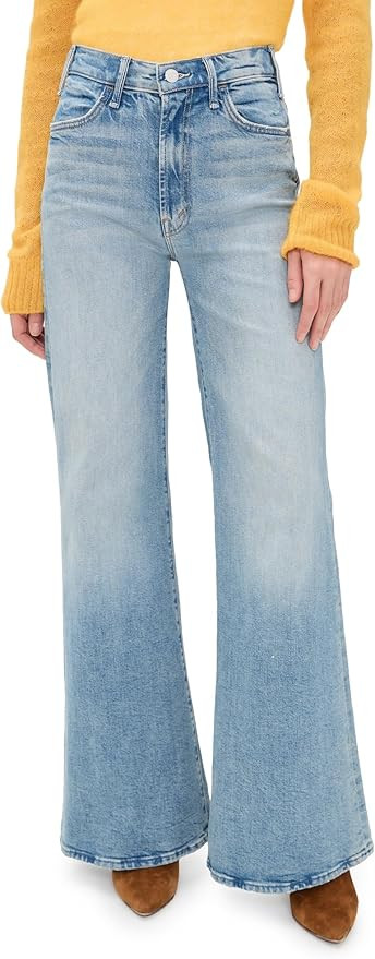 Mother Women's The Hustler Roller Sneak Jeans | Amazon (US)