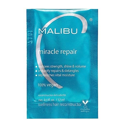 Amazon.com: Malibu C Miracle Repair Wellness Hair Reconstructor, 0.4 Fl Oz : Beauty & Personal Ca... | Amazon (US)